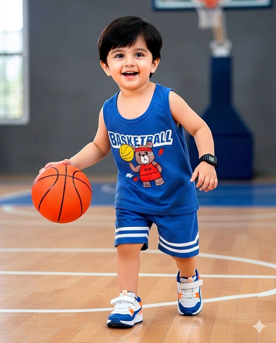 Eid special sleeveless t-shirt set