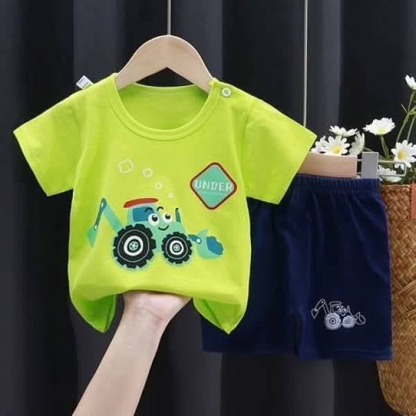 4 - Ultra-Soft 100% Pure Cotton Kids T-Shirt Set