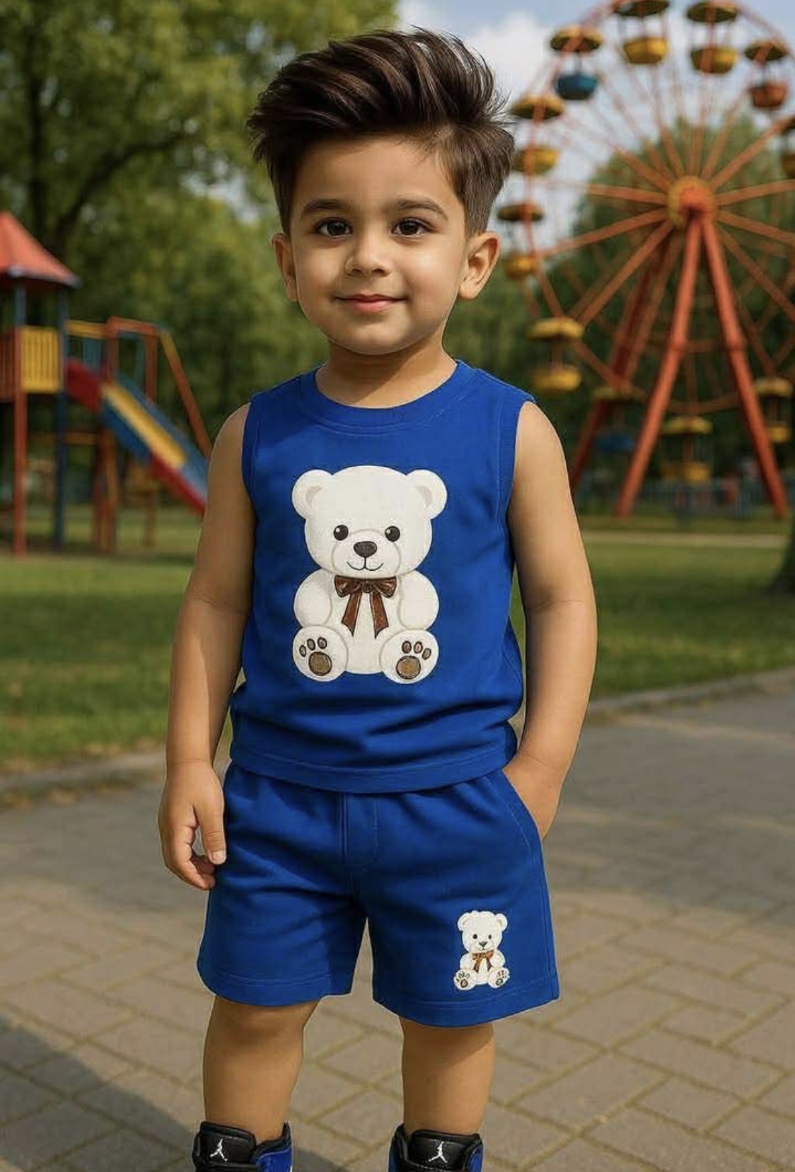 7 - Ultra-Soft 100% Pure Cotton Kids T-Shirt Set